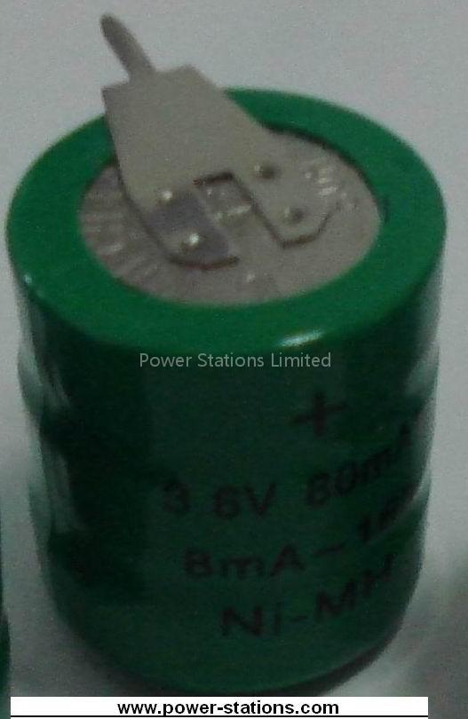 Rechargeable Battery pack 3.6V 80mAh