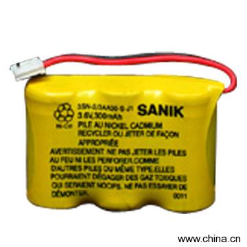 NiCd 2/3AA 300mAh 3.6V Battery