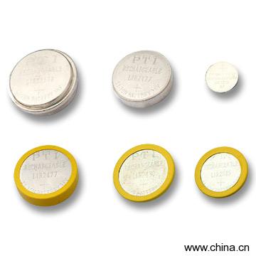 Rechargeable Button Li-ion Batteries