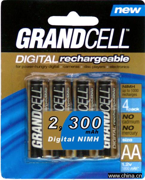 Digital Ni-MH Rechargeable Batteries