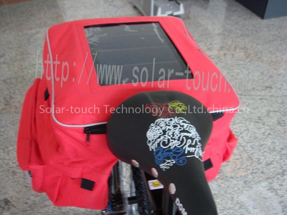 Solar Bicycle Saddle Bag