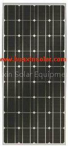 150~185w mono solar panel with 125*125mm