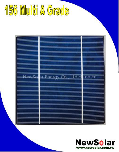 156 Multi A grade 14.00%~15.60% solar cell