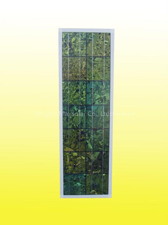 Color solar panel module