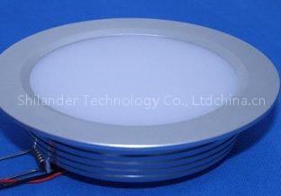 Flat LED down light 8W