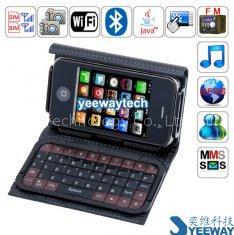 HiPhone T8000 Quad Band Dual Cards Dual Standby Dual Cameras WIFI Color TV Bluetooth Java 2.8-inch T