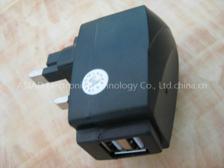 UK Plug chargers,USB UK plug chargers,UK Plug wall chargers,Dual-Port USB Wall chargers,UK Travel charger,AC adapter