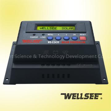 12V/24V 20A/25A/30A LCD controller
