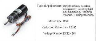 Geared Motors EL32P-3Y