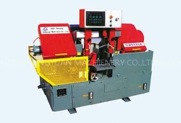 the fuel tank column metal band Sawing machine