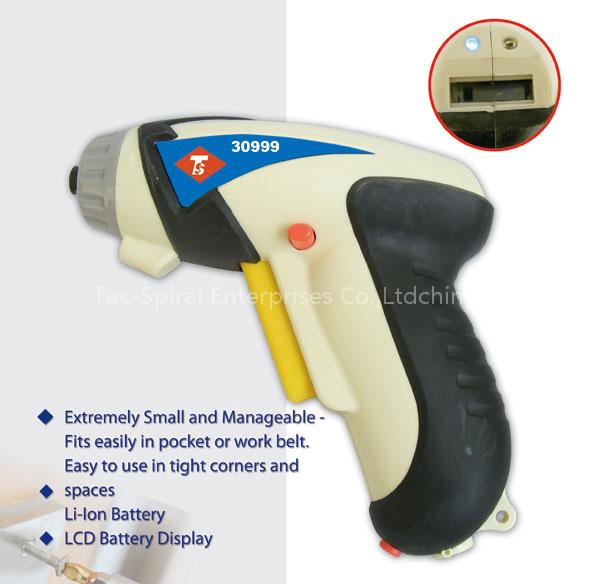 3.6V Cordless Screwdriver with LCD