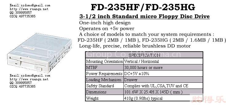 Floppy Disk Drive(FD-235GF 235HF 235HG)