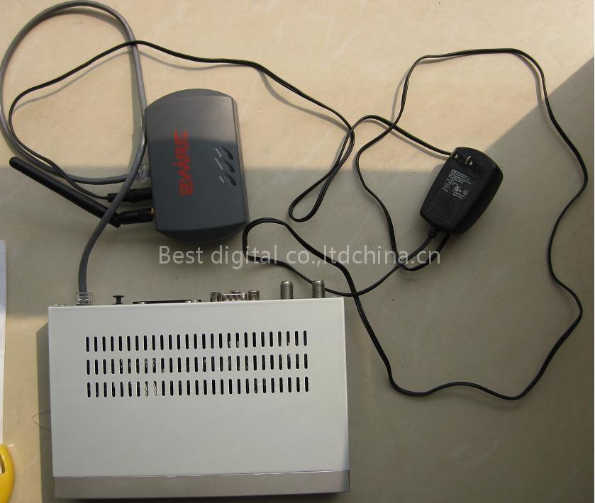 Dreambox500s with wifi wireless