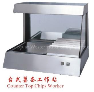 Counter Top Chips Worker