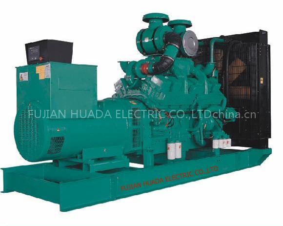 open diesel generator set