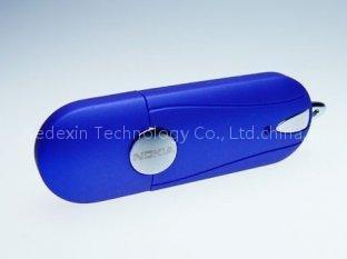 Plastic Blue USB Flash Drives