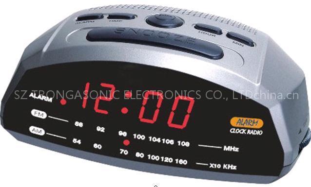 (Sell)Multfunctional AM/FM radio alarm clcoks are in good sale in Europe & America!
