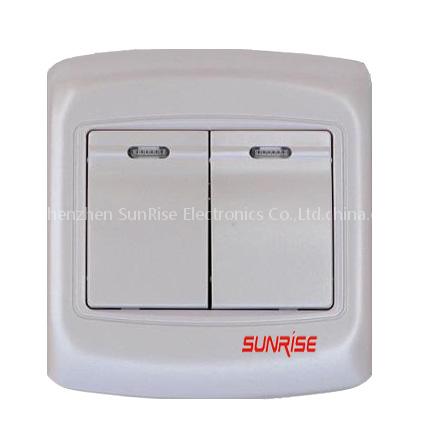 2 keys tune remote control switch