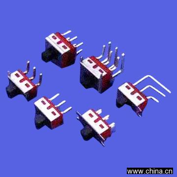 Slide Switches in Solder Lug Type