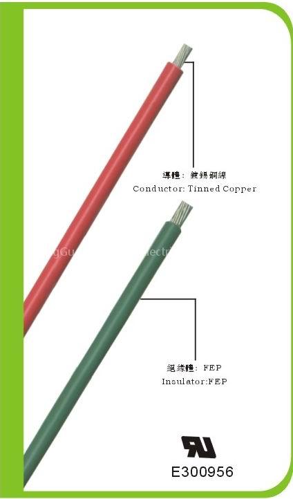 UL certified Teflon-insulated electric cable UL1333