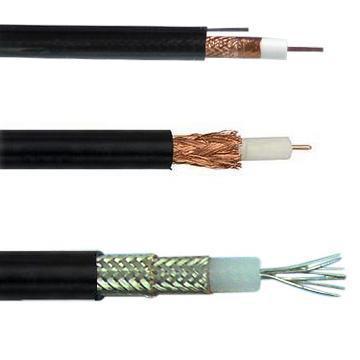 Coaxial cable: RG6, RG11, RG59