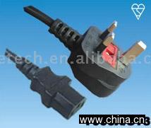 U.K. BSI Power Cord