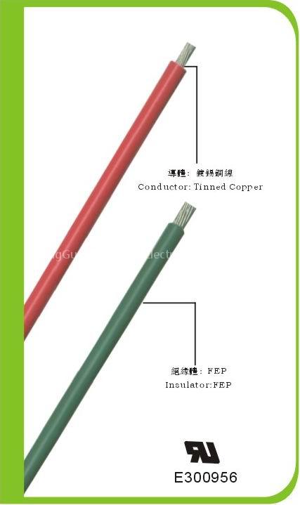 UL certified Teflon-insulated electric cable UL1331