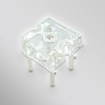 Flat super flux LED(Whte)