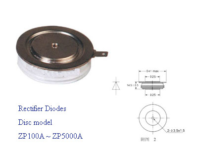 China (Mainland) Rectifier Diodes (Disc Model)