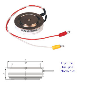 China (Mainland) Thyristors (SCR) Disc Type, Normal, Bi-Directional, Fast