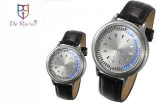 Touch screen led watch