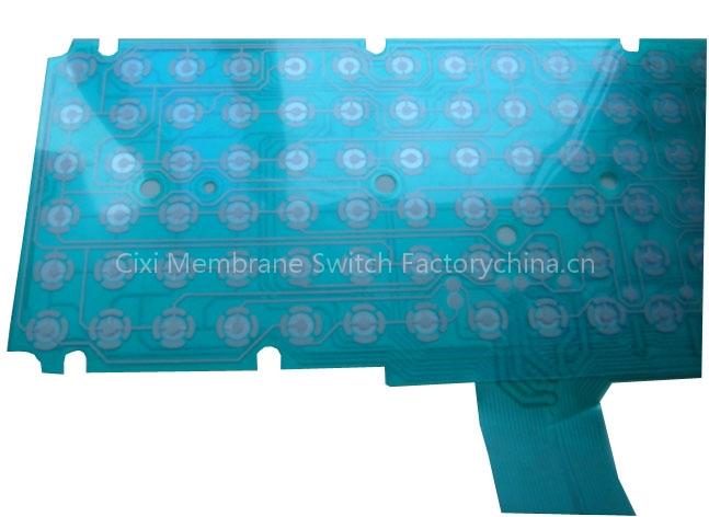 Flexible circuit keypad