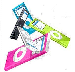 1.8" 4GB/8GB MP4 player YM-P5A