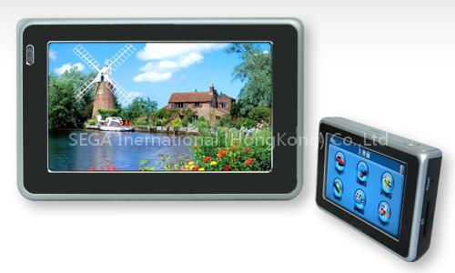 4.3" TFT touch screen GPS Navigation