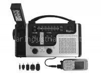 Solar Crank Radio w Charger