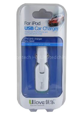 USB car charger for Ipod