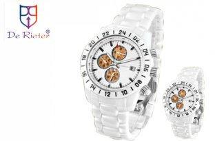 White band ceramic watch