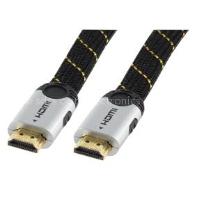 HDMI Cable Flat 1,4a 24k gold-plated