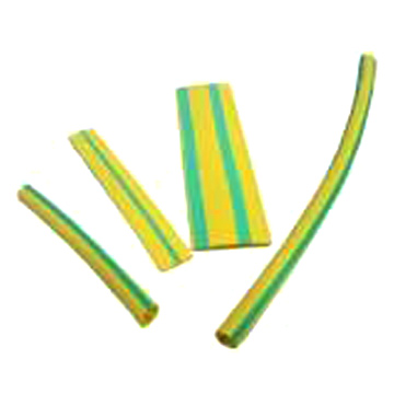 Yellow & Green Heat Shrinkable Tubing