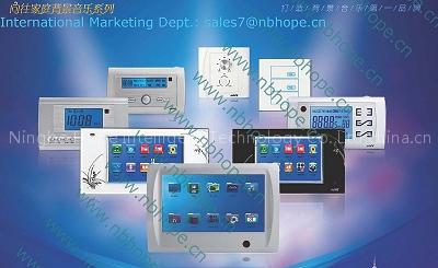 In-Wall Touch Screen Controller/amplifier