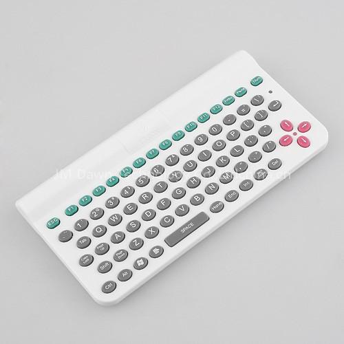 Mini Wireless Bluetooth Keyboard 83Keys for PC Mobile