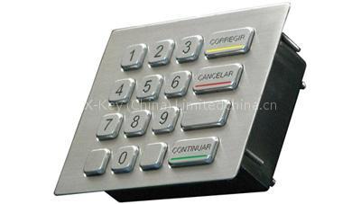 VIP65 vandalproof stainless steel ATM EPP