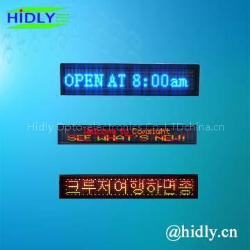 led sign/moving sign/indoor sign/signboard/led message sign/led display/led messager