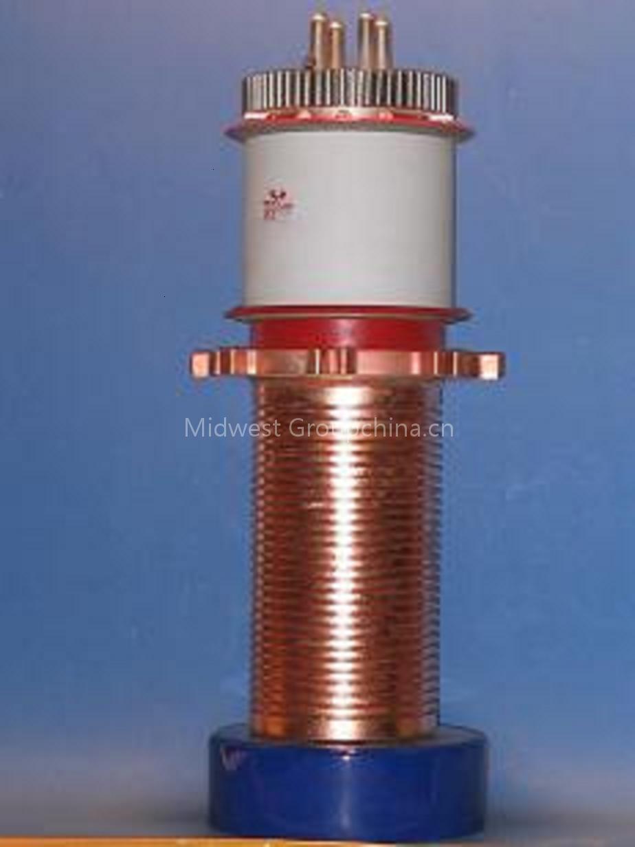 Electron Power Tube with Thoriated Tungsten Cathode