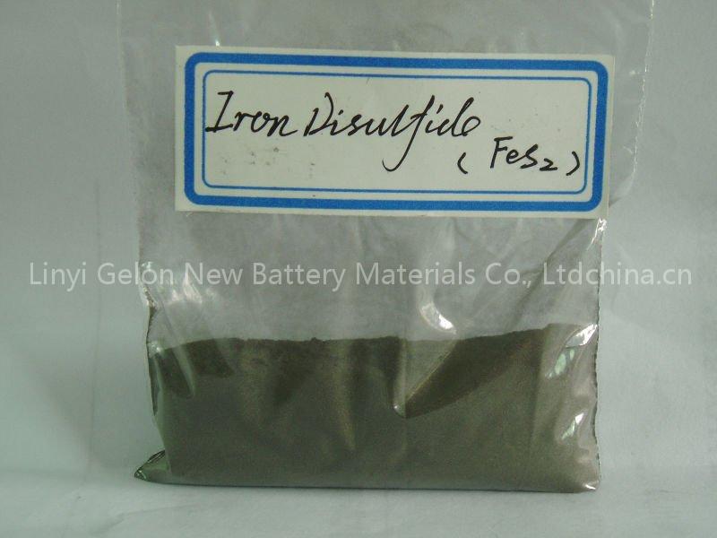 Iron Disulfide powder for thermal battery production