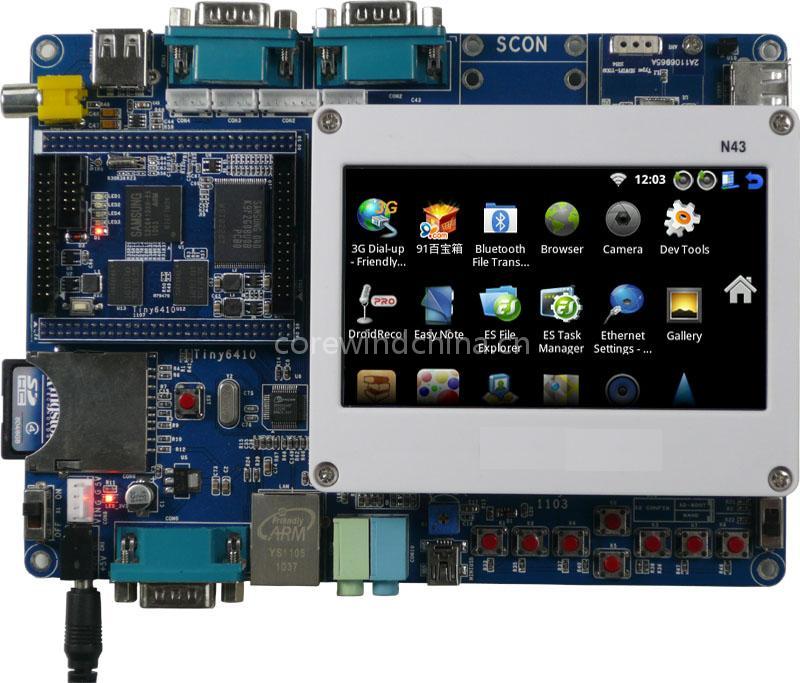 Samsung S3C6410 ARM11 board with 4.3 inch LCD ONLY 99USD