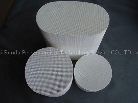 honeycomb ceramics for RTO