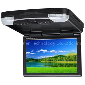 12.1" Car Flip-down DVD player with USB/SD/FM/IR