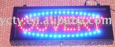 led ouvert sign