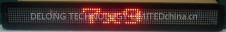 7*95pixel led scrolling sign